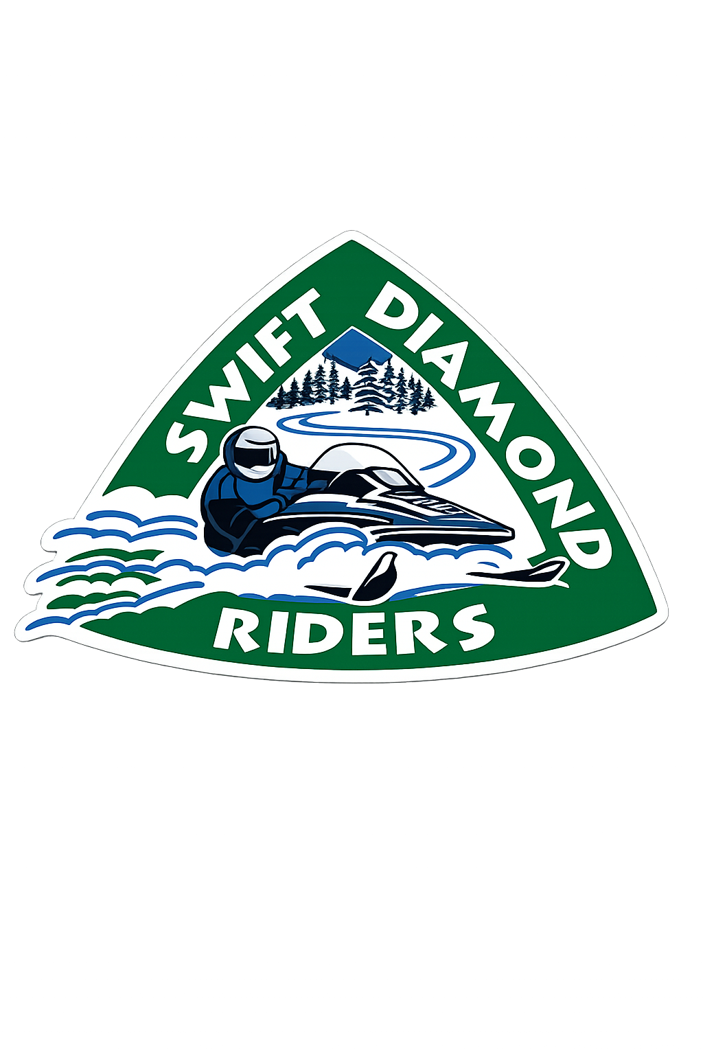 SAVE THE PUMPS adult t-shirt SWIFT DIAMOND RIDERS SNOWMOBILE CLUB