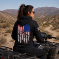 RTN flag logo hoodie