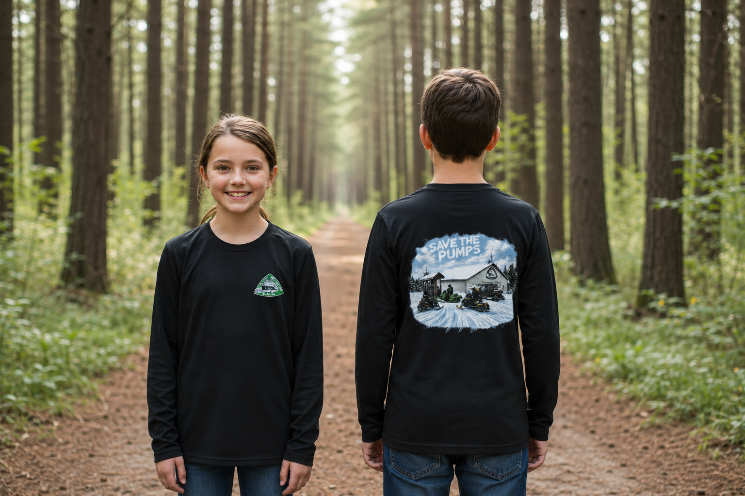 SAVE THE PUMPS youth long sleeve SWIFT DIAMOND RIDERS