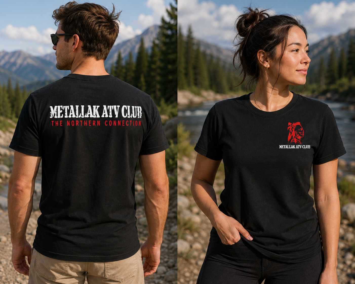 METALLAK ATV CLUB  t-shirt