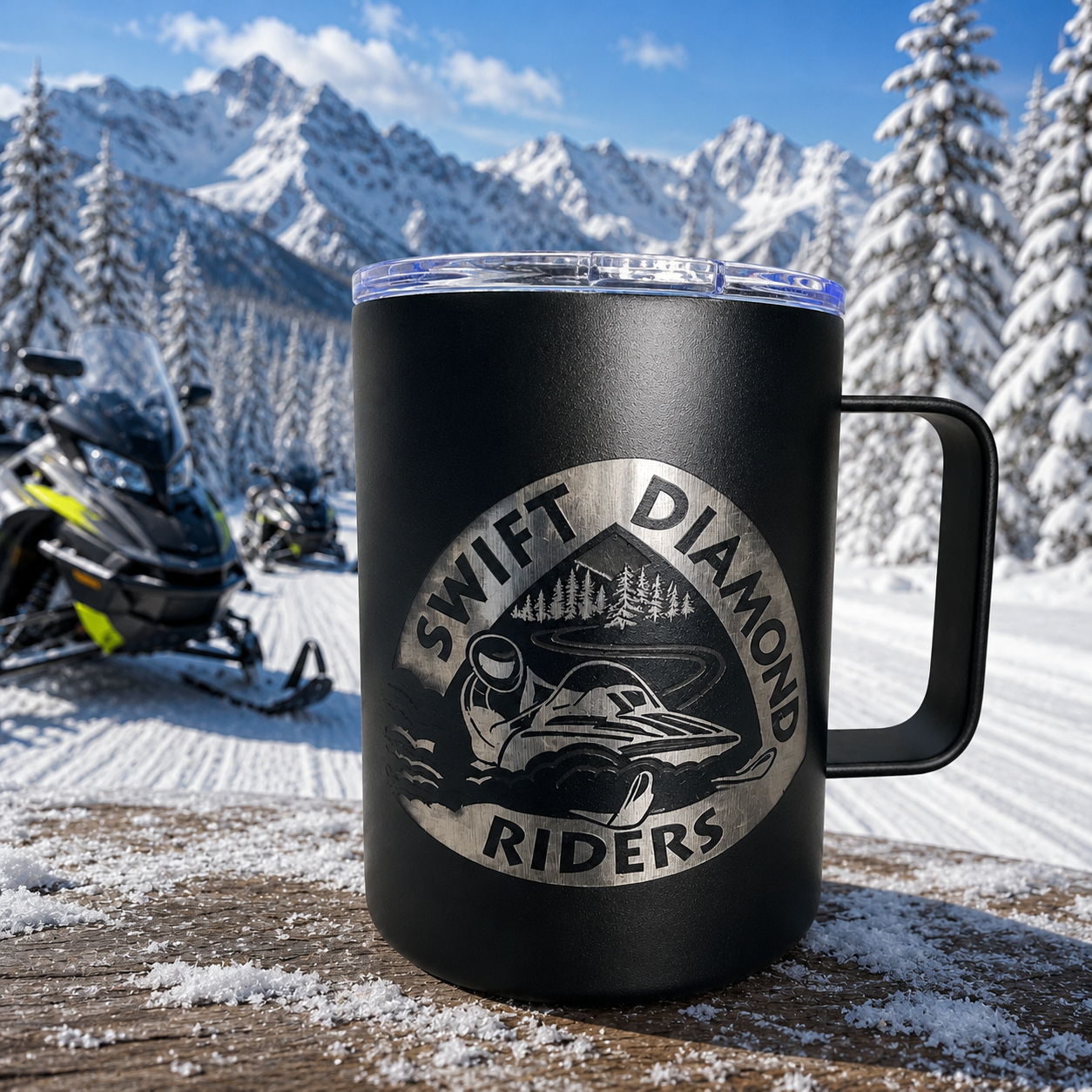 SAVE THE PUMPS 12oz mug SWIFT DIAMOND RIDERS