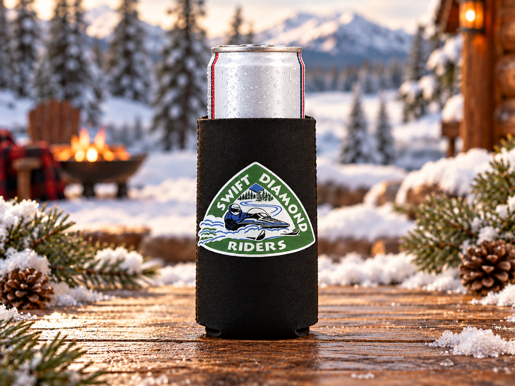 SWIFT DIAMOND RIDERS Can and Bottle cooler - triangle logo