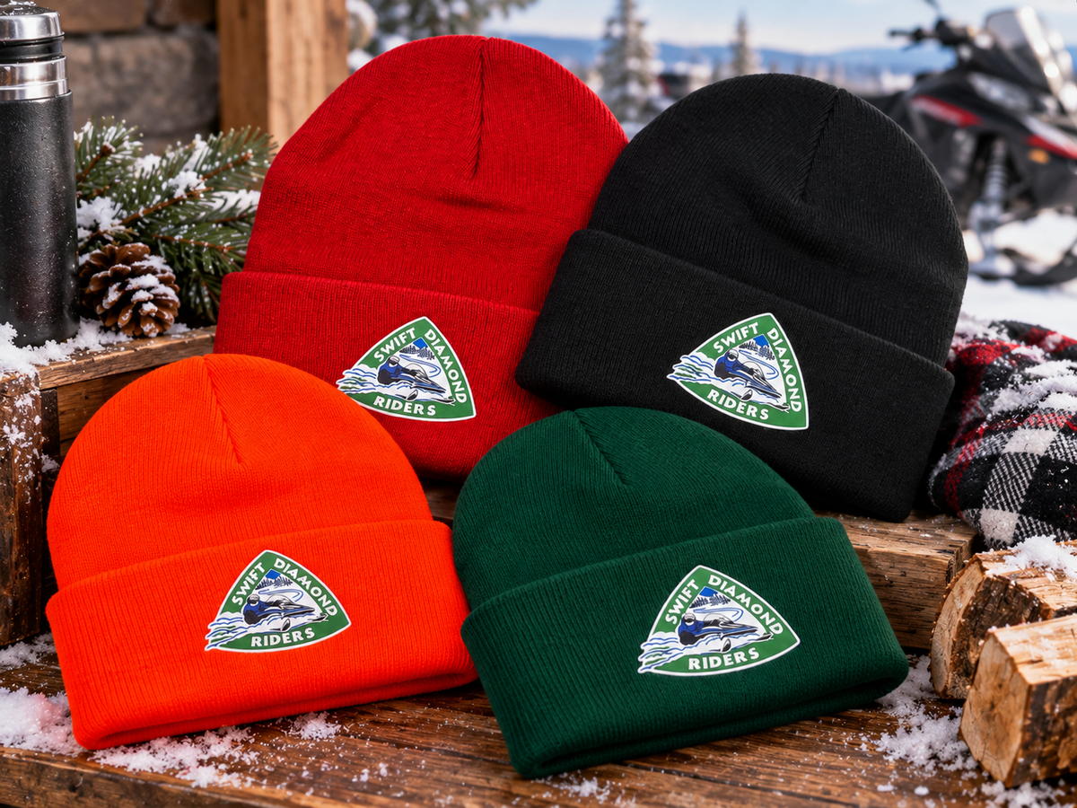 SWIFT DIAMOND RIDERS Winter hat - triangle logo