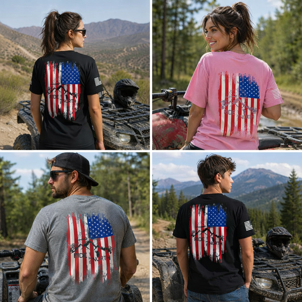 RTN flag logo T-shirt