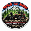 Oxford Trail Ryders ATV Club Sticker 4''