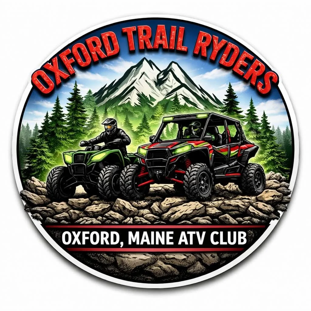 Oxford Trail Ryders ATV Club Sticker 4''