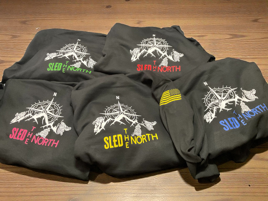 SLED THE NORTH hoodie
