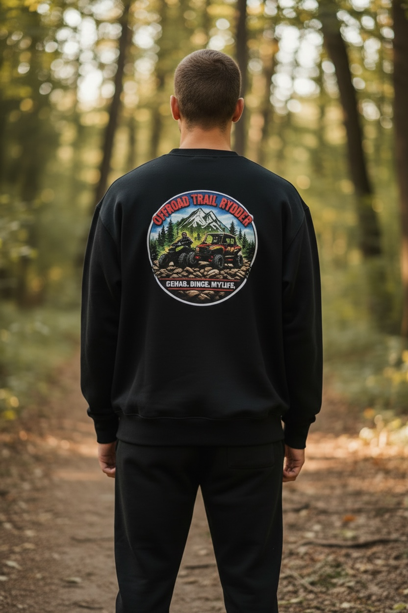 OTR crew neck sweatshirt