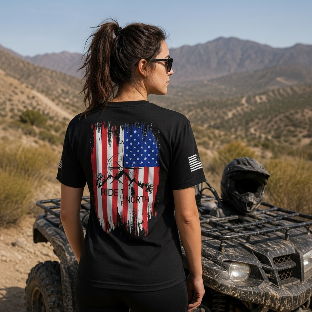 RTN flag logo T-shirt