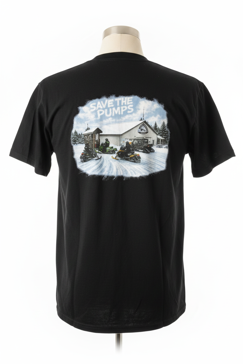 Save The Pumps T-Shirt Ghost Mannequin