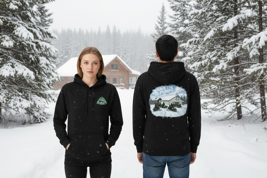 SDR Hoodie Front & Back Winter