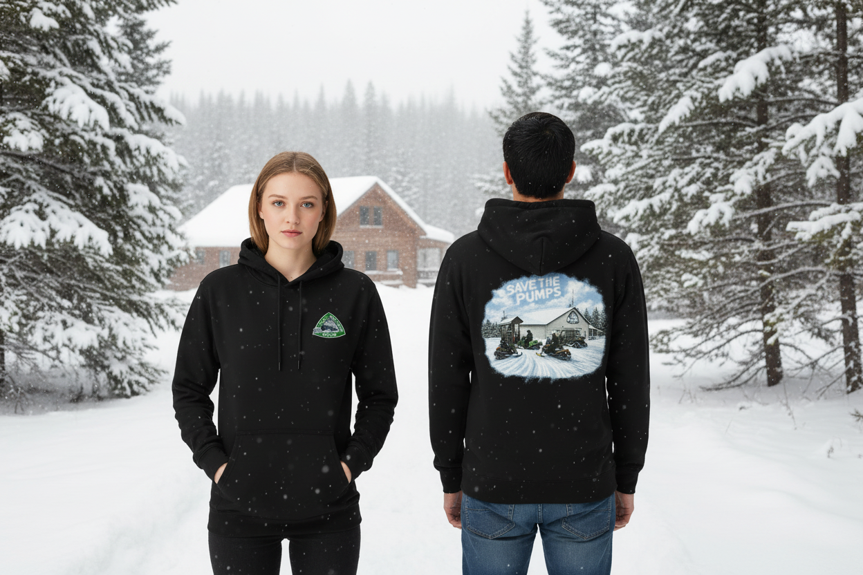 SDR Hoodie Front & Back Winter