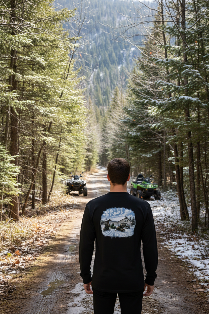SDR Long Sleeve Back Trail