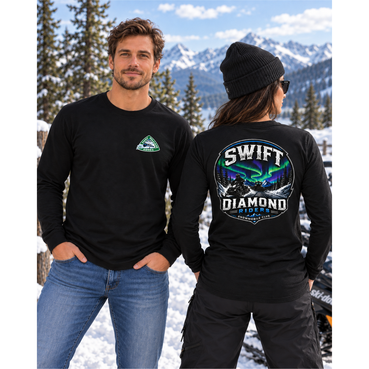 SWIFT DIAMOND RIDERS Long sleeve shirt
