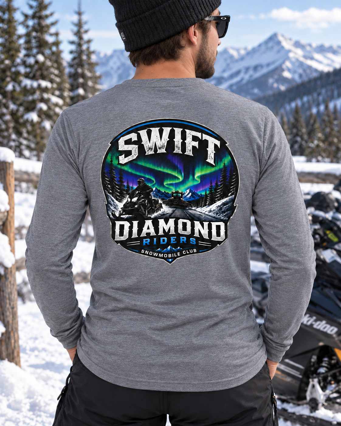 SWIFT DIAMOND RIDERS Long sleeve shirt