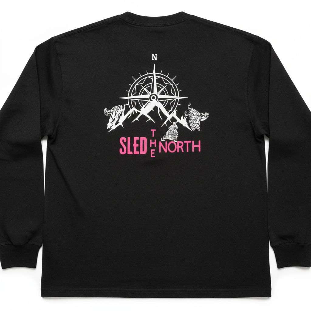 Sled The North - Pink