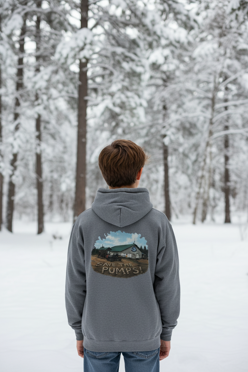 Youth Hoodie Metallak Back